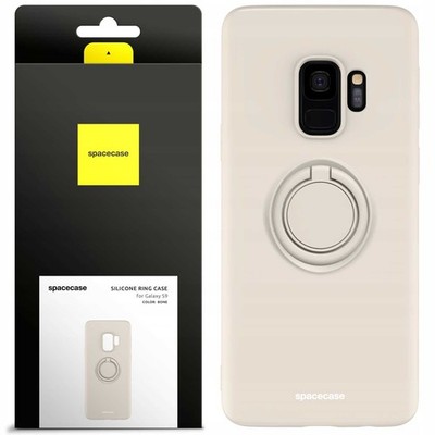 Spacecase Silikonringhülle Galaxy S9 Knochen-Telefonabdeckung