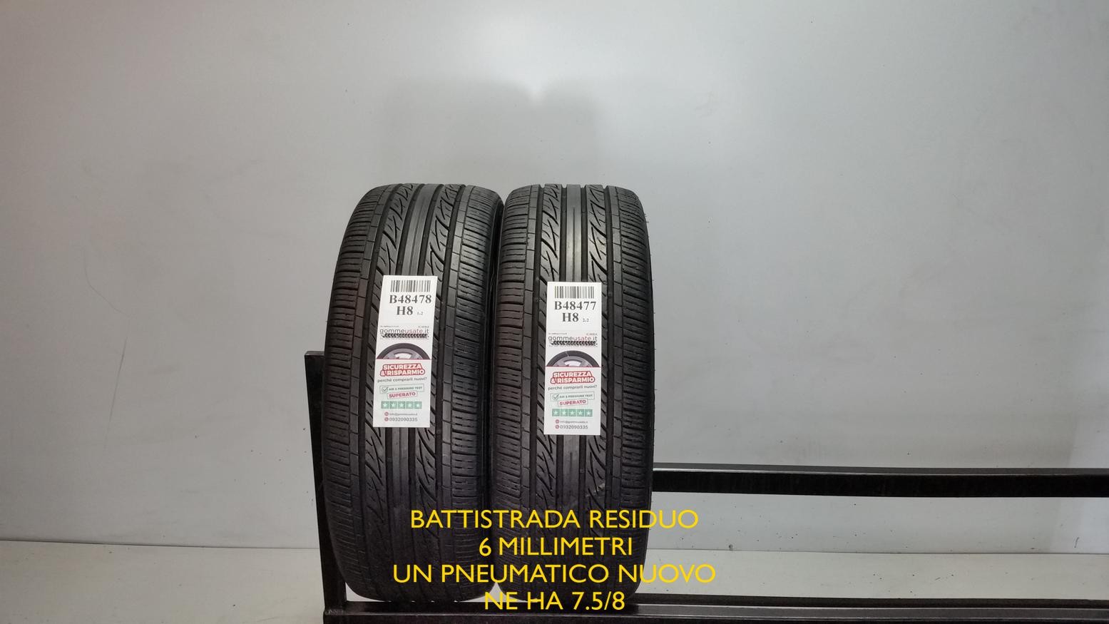 GOMME USATE 215/45R18 89V KUMHO SOLUS XC M+S PNEUMATICI USATI B48478