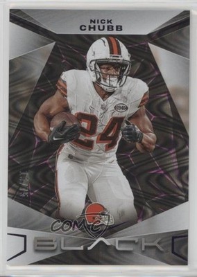 2024 Panini Black Royal 15/75 Nick Chubb #25 9o3