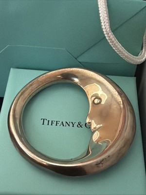 Tiffany & Co. Rattle MAN IN THE MOON Baby Toy Silver 925 30.3g | eBay