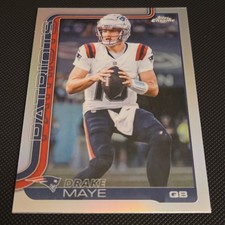 2025 Topps Chrome Drake Maye 