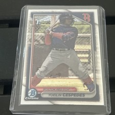 2024 Yoelin Cespedes 1st Bowman Chrome #BCP-139 Boston Red Sox