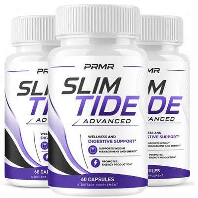 3 Pack Slim Tide Capsules Advanced Weight Management Support Metabolism SlimTide