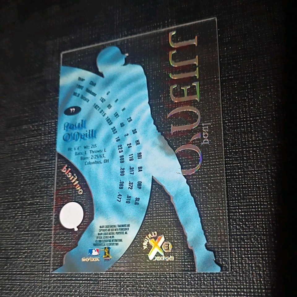 1999 EX Century - Paul O'Neill #77 Essential Credentials Now | eBay
