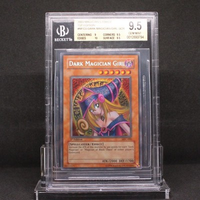   BGS 9.5 GEM MINT 1. EDITION DARK MAGICIAN GIRL | MAGICIAN'S FORCE MFC-000 