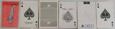 VINTAGE AMERICAN UNITED DELTA AIRLINES 3 DECKS OF PLAYING CARDS WITH OPEN BOXES