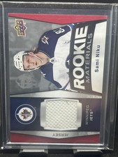 2018-19 Upper Deck #RM-SN Sami Niku Rookie Materials