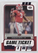 2021 Panini Contenders Draft Picks Game Ticket Purple Roquan Smith #85 0q1p