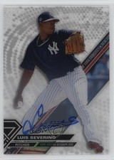 2017 Topps High Tek Auto Luis Severino #HT-LS Auto 0ii1