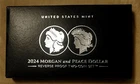 2024 CAMEO Morgan & Peace Dollar Reverse Proof Two-Coin Set- OGP & CoA-GORGEOUS!