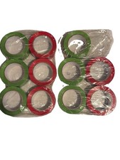 Ebay Colored Packaging Tape 2  x 75 yards   Red and Green 11 Rolls Total