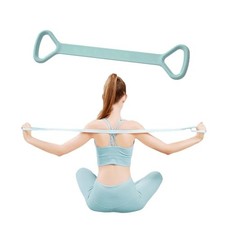 Figure 8 Resistance Band, Arm Back Shoulder Exercise Elastic Rope Light-Blue