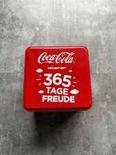 Coca Cola Keksdose Vorratsdose Blechdose 18X18X12,5CM Quadratisch