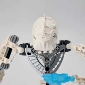 Bionicle (8741) TOA HORDIKA NUJU 100% Complete 2 Rhotuka Spinners Lego Spare Pcs