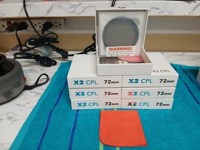 X2 CPL 72MM FILTER LENS