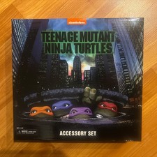 NECA Teenage Mutant Ninja Turtles Action Figure Accessory Set 1990 Movie New