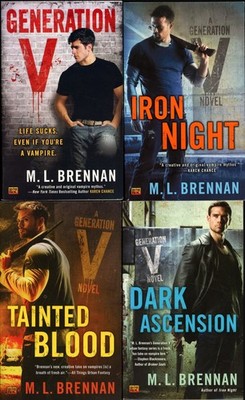 Generation V Fantasy Complete Series Lot of 4 Paperback by M.L. Brennan