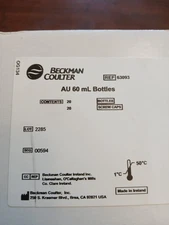 Beckman Coulter 63093 Reagent Bottle For AU2700 AU480, AU58xx 60 mL (14 Bottles)