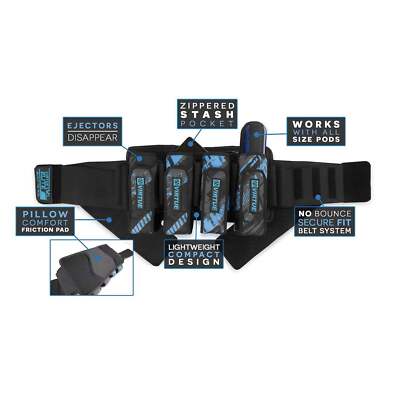 Virtue Elite Pack 4 7 Graphic Black - Just Paintball