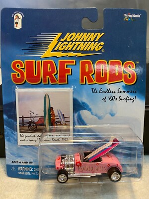 1/64 JOHNNY LIGHTNING SURF RODS WITH BOARDS 1930'S FORD CUSTOM