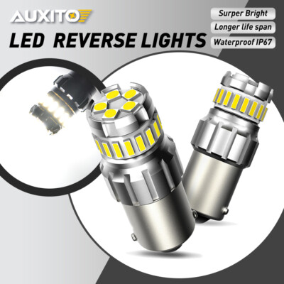 2X LED Car BA15S P21W 1156 7506 Backup Reverse Light Lamp Bulb 23-SMD White New