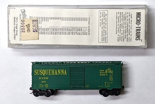 MTL Micro-Trains 20300 Susquehanna NYSW 501 40 pies vagón de una sola puerta  | Zustand: New
