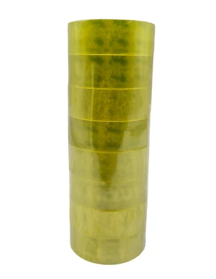 8 x Clear Tape Roll Celino Cellotape Rolls 18mm x 30 Meters Sellotape Packing UK