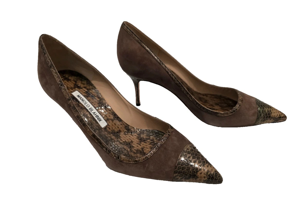 Manolo Blahnik Pump Snake Heels for Women for sale | eBay