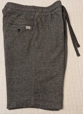 LEVI'S KNIT TERRY SHORTS - MEN'S Small (Black/Gray) EUC