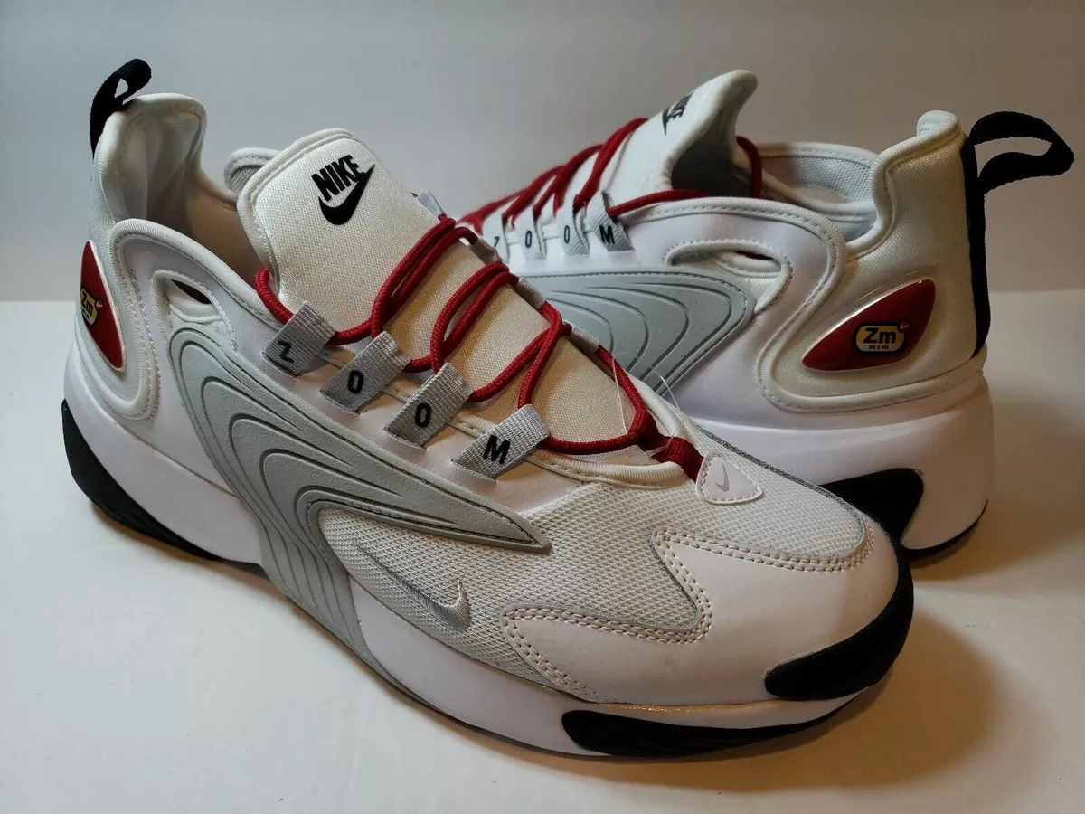 Nike Zoom 2K Womens Gym Red Sneakers AO0354 107 Size 10.5
