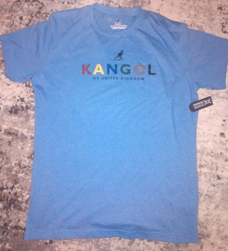 Kangol Logo Blue Graphic Print Shirt 