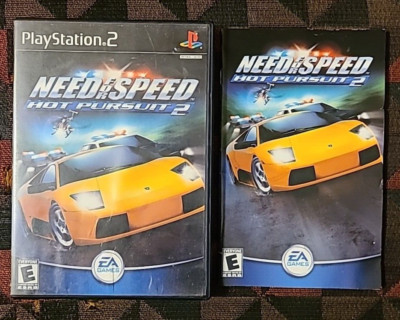 Need for Speed: Hot Pursuit 2 (Sony PlayStation 2, 2002) Black Label CIB PS2