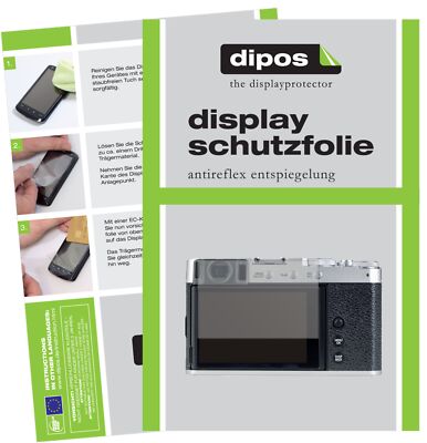 2x Schutzfolie für Fujifilm X-E4 matt Displayschutzfolie Folie Display Schutz