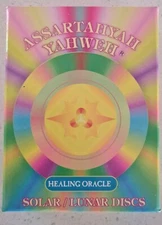 Assartahyah Yahweh Healing Oracle Solar/Lunar Discs. Lisa Maree Paydon 2001