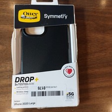 NEW Otterbox Symmetry drop Black iPhone 2020 large case 5G compatible