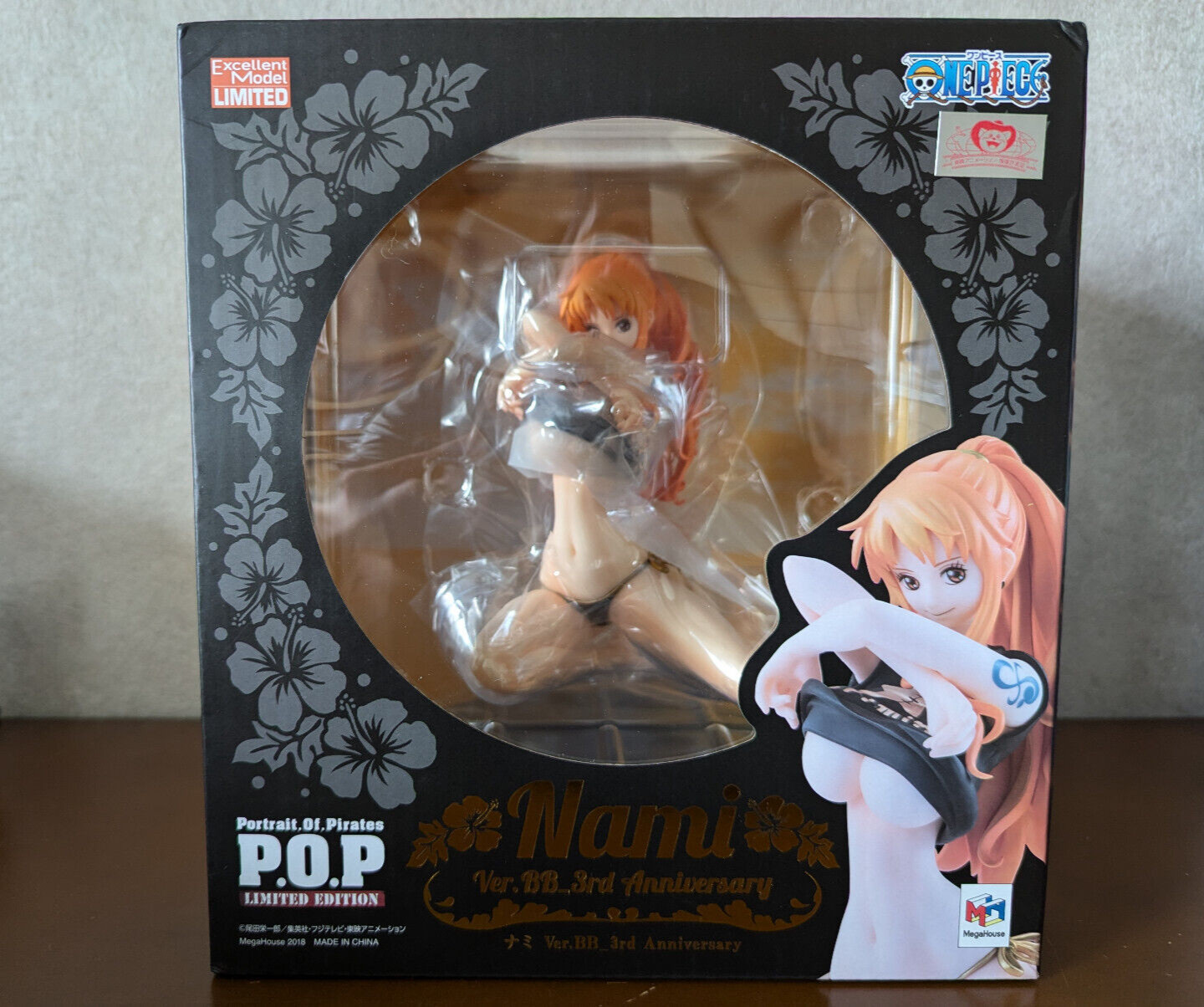 MegaHouse P.O.P One Piece Nami Ver.BB 3rd BB_3rd Limited Figure -Box damaged