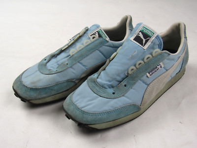 Vtg 1980's Puma Super Cat II Running Shoes Men's Size 8 ? Waffle Sole 80s Rare
