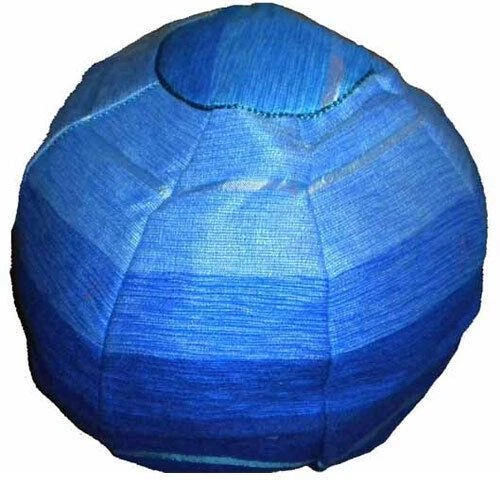 Nuevo Puf Tejido Marroquí Comercio Justo Sabra Seda Textil Puf Beanbag Cubierta 544B Foto 3 de 4