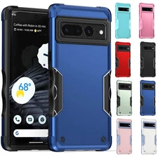 For Google Pixel 6 7 Pro 7A Military Shockproof Protection Rubber Case Cover