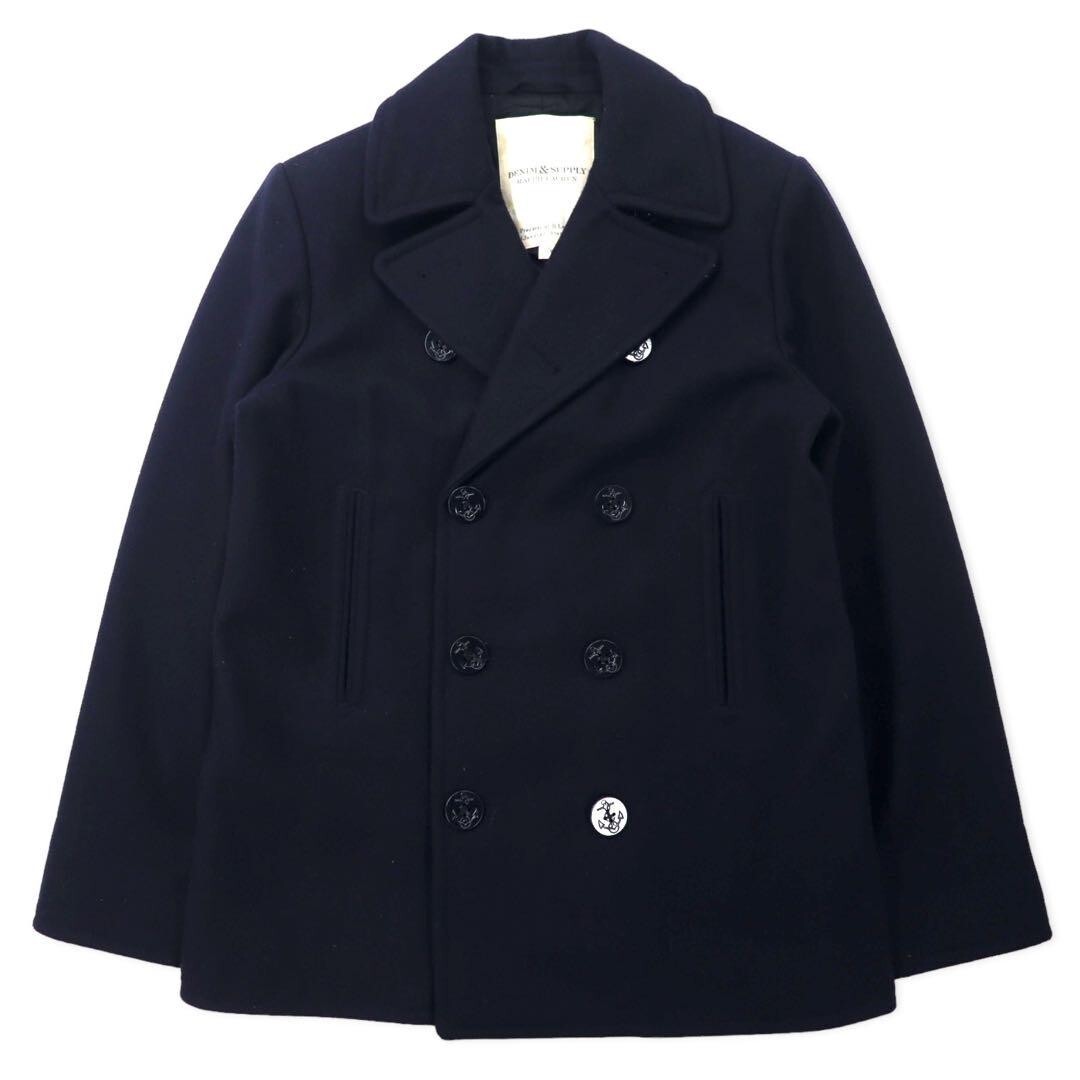 DENIM & SUPPLY Ralph Lauren pea coat men Size M Wool Navy