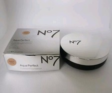 Boots No7 WARM IVORY Aqua Perfect Cushion Foundation 12ml SPF 15 BNIB Rare x1 