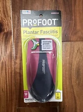 Profoot —Plantar Fasciitis  Arch Support Inserts for Shoes. WOMEN'S 6-10 NIB