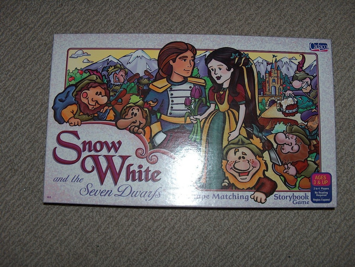 1998 Snow White And The Seven Dwarfs: A Shape Matching Storybook