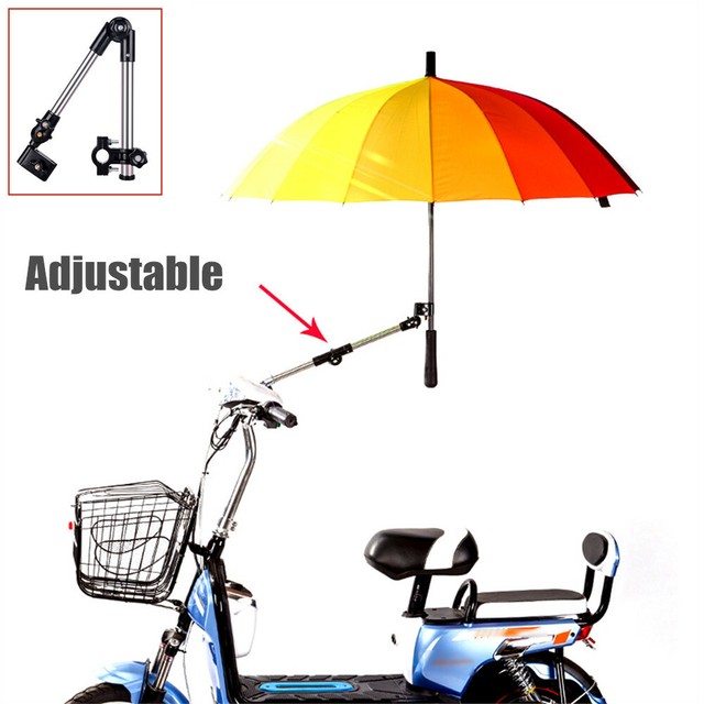30cm50cm Adjustable 2sections Umbrella Handlebar Holder for Bicycle