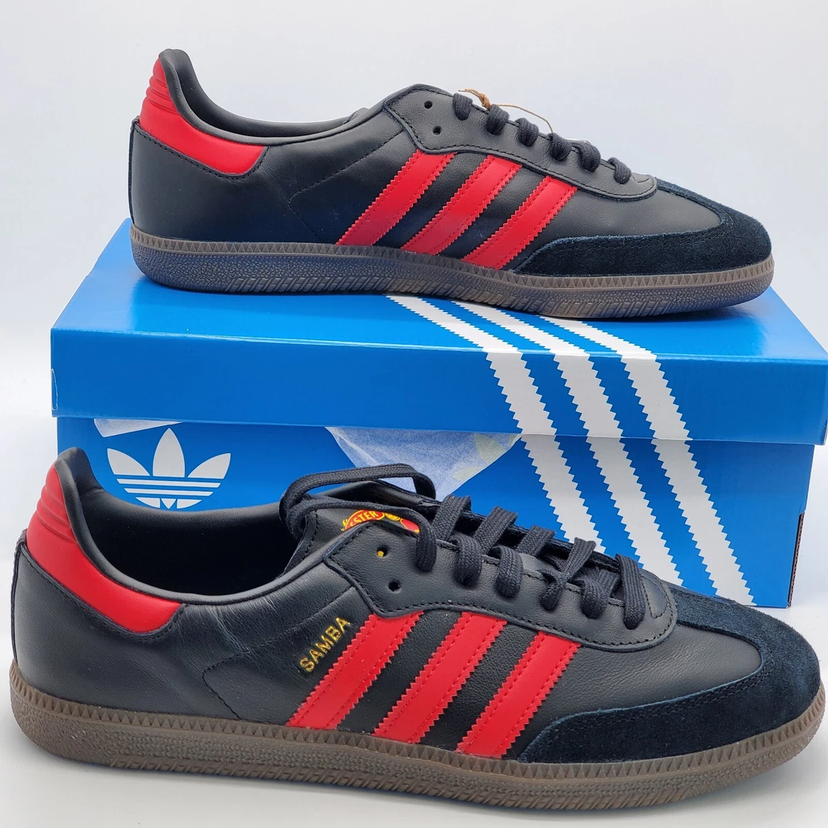 Adidas Originals Samba Team Manchester United Sneaker Shoes Sz9.5 Mens New NWB eBay