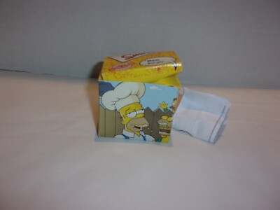 THE SIMPSONS HOMER SIMPSON TALKING WATCH VTG 2002 BURGER KING(SEE DESCRIPTIONS)