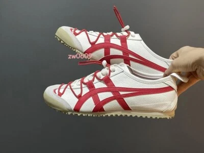 New Onitsuka Tiger Mexico 66 Classic 1183C216-100 White Pu/Red