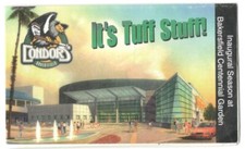 1998-99 Bakersfield Condors WCHL Hockey Schedule !!! Time Warner Cable