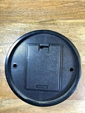 Plastic Mantel Clock Back Door For Quartz Clock Movements (K5985)