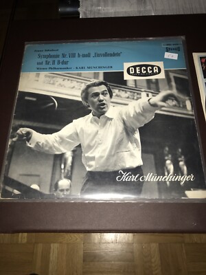 Schubert- Symphonie No8/ No2 LP Karl Münchinger C4